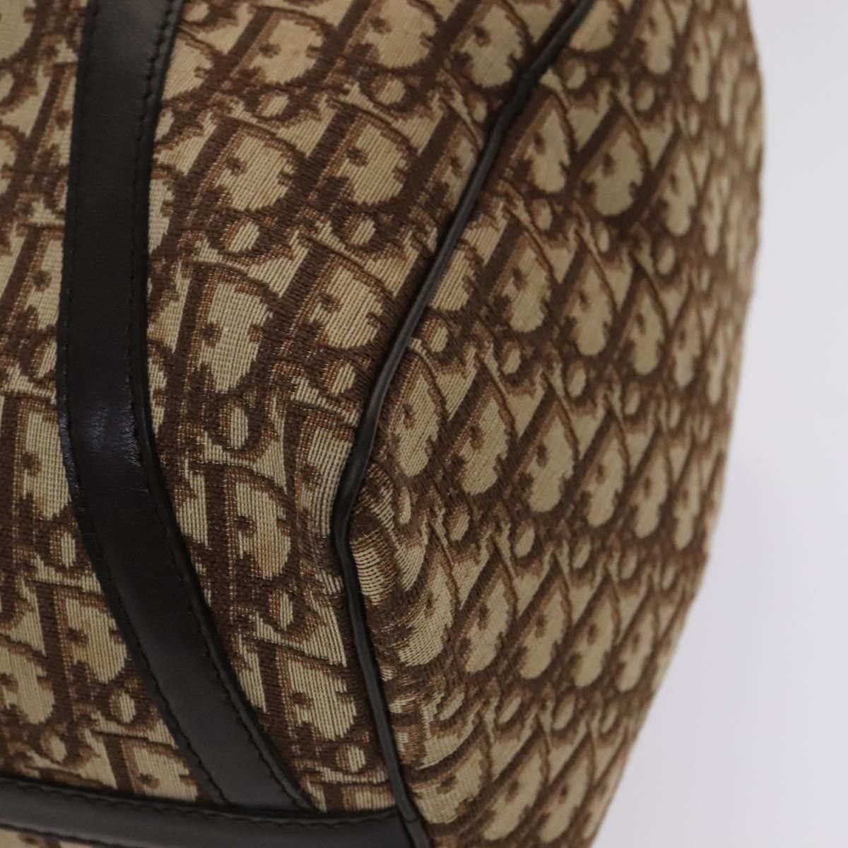 Dior Boston Brown Canvas Travel Bag (Pre-Owned) Size ONE SIZE - 8 Thumbnail