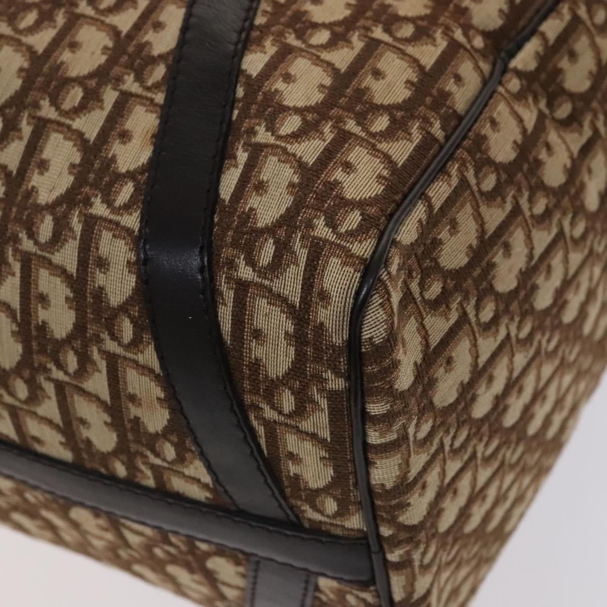Dior Boston Brown Canvas Travel Bag (Pre-Owned) Size ONE SIZE - 16 Thumbnail