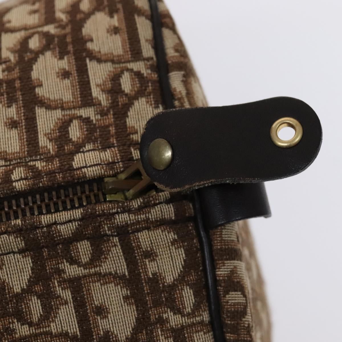 Dior Boston Brown Canvas Travel Bag (Pre-Owned) Size ONE SIZE - 10 Thumbnail