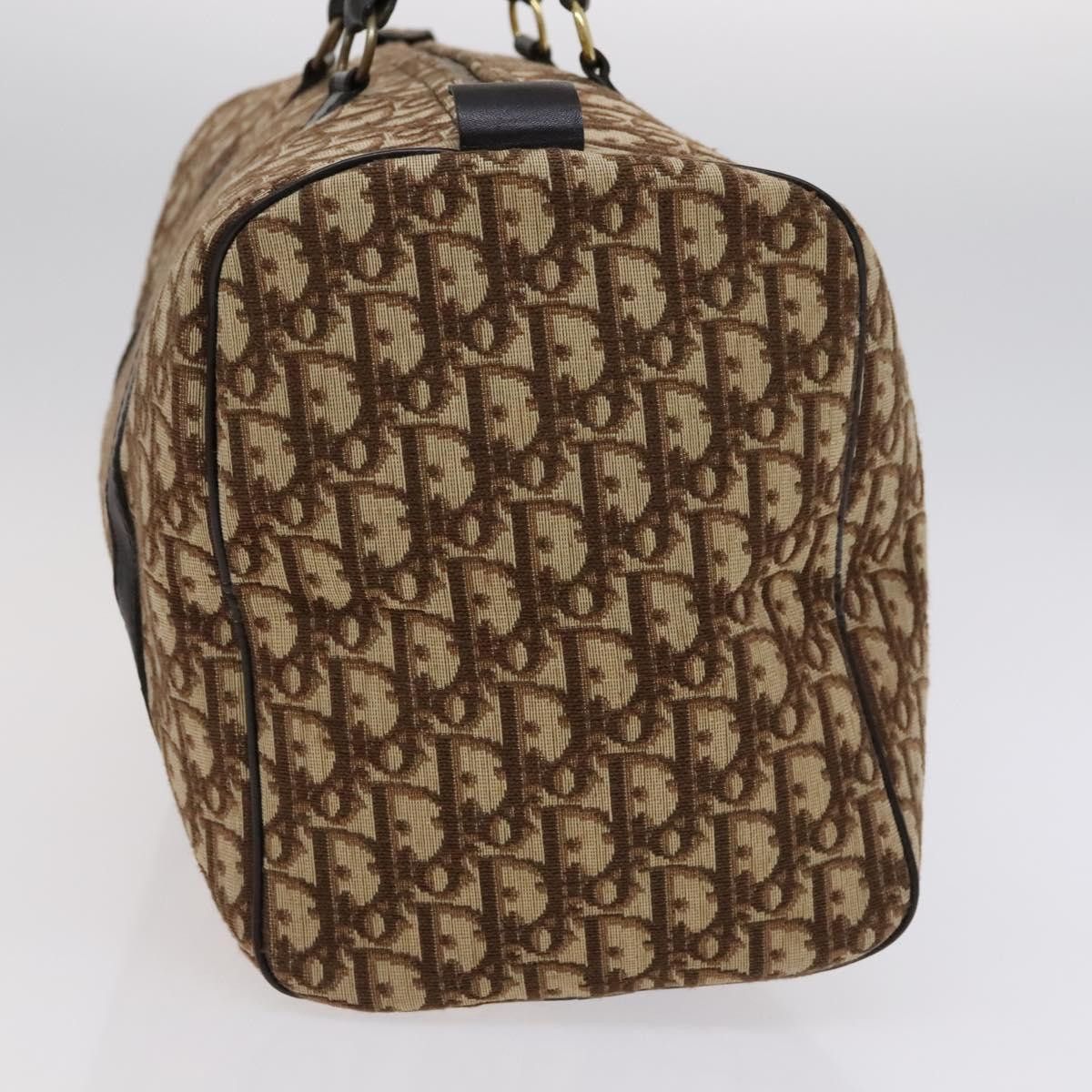 Dior Boston Brown Canvas Travel Bag (Pre-Owned) Size ONE SIZE - 3 Thumbnail