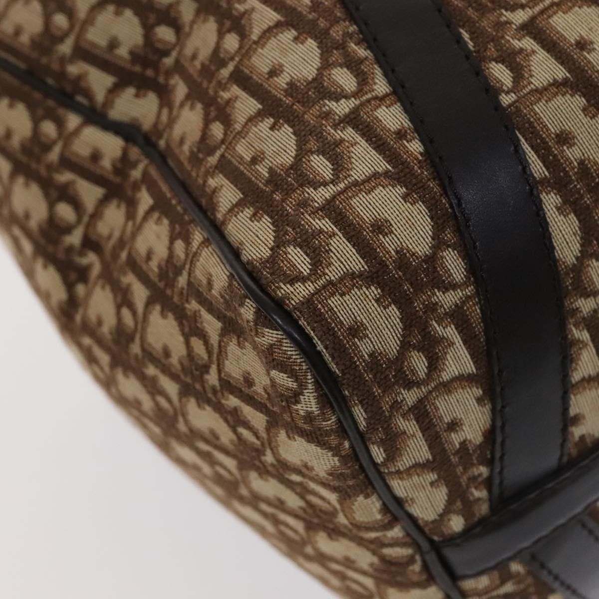 Dior Boston Brown Canvas Travel Bag (Pre-Owned) Size ONE SIZE - 11 Thumbnail