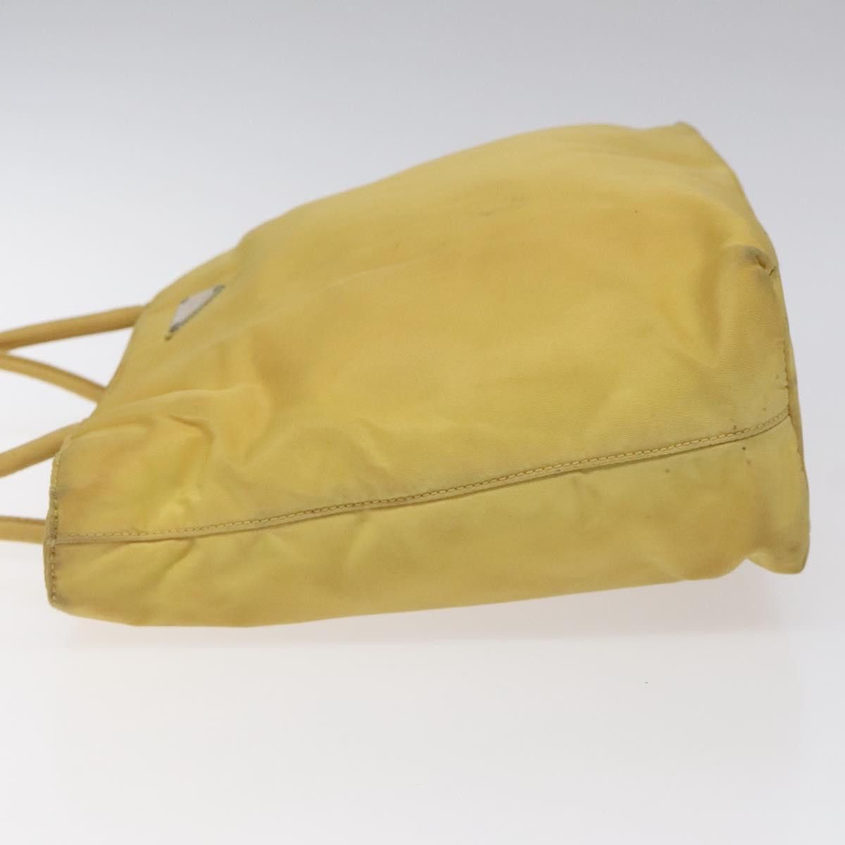 Prada Re-Nylon Yellow Synthetic Handbag (Pre-Owned) Size ONE SIZE - 4 Thumbnail