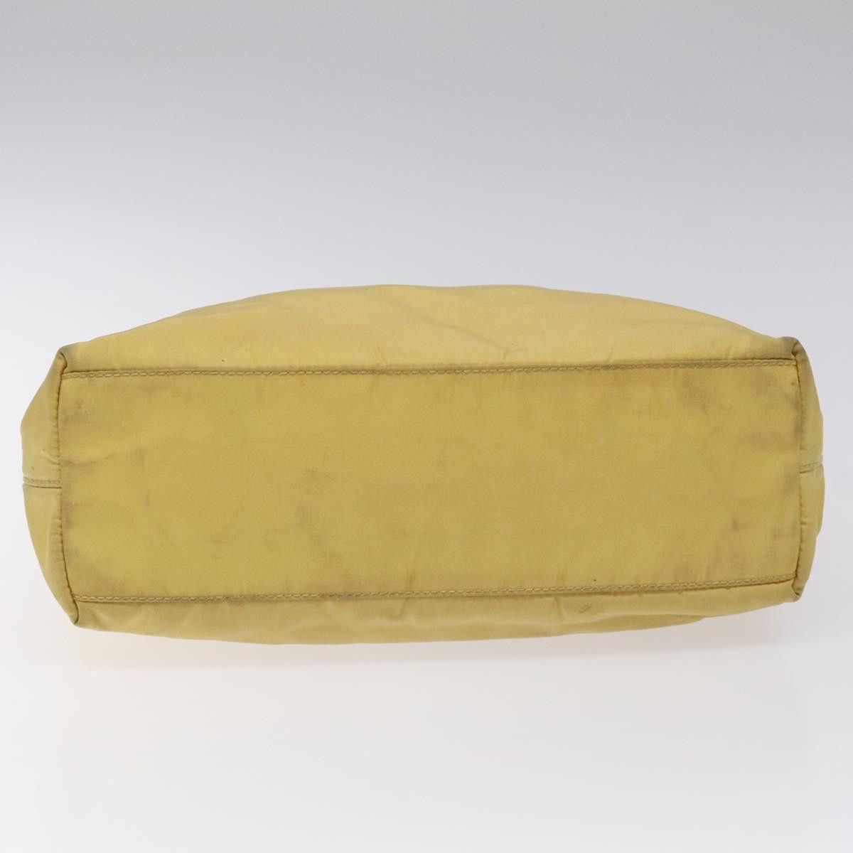Prada Re-Nylon Yellow Synthetic Handbag (Pre-Owned) Size ONE SIZE - 20 Thumbnail