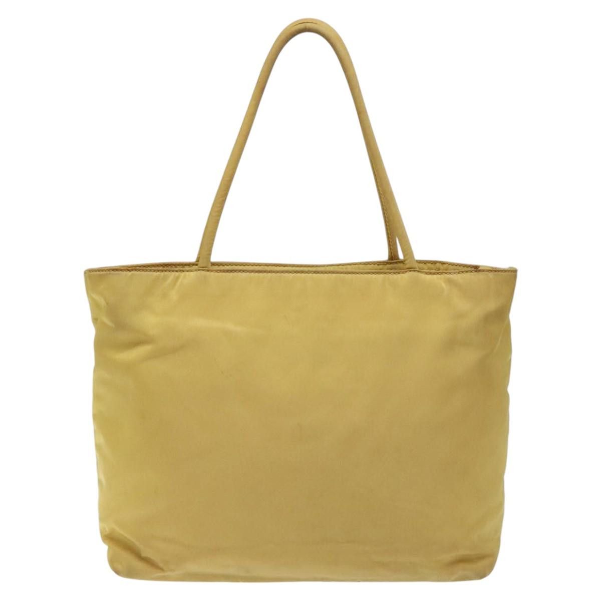 Prada Re-Nylon Yellow Synthetic Handbag (Pre-Owned) Size ONE SIZE - 2 Thumbnail