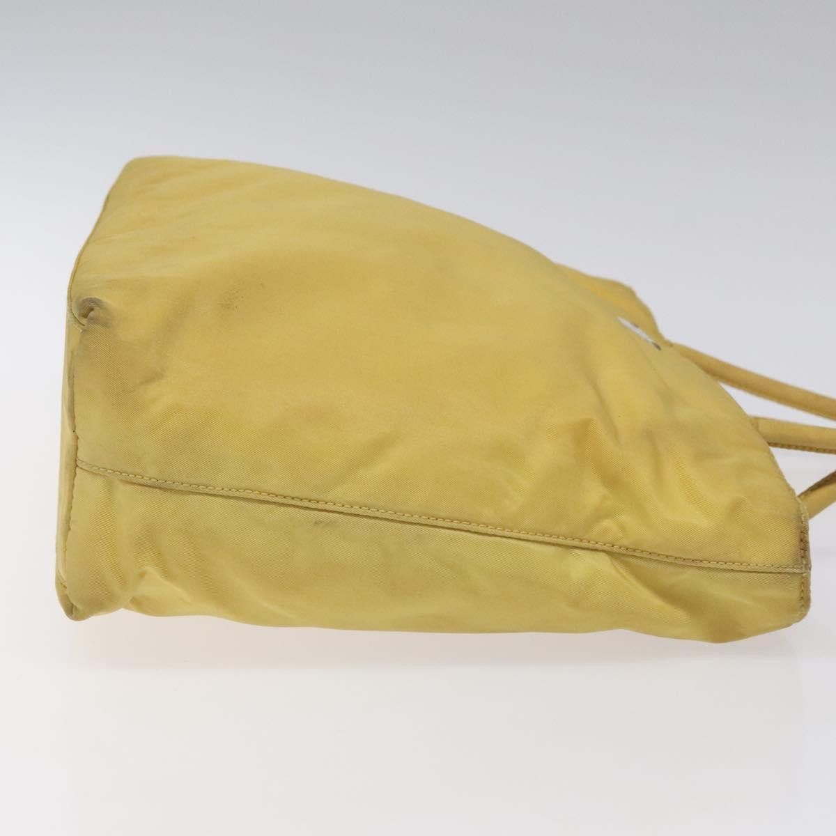 Prada Re-Nylon Yellow Synthetic Handbag (Pre-Owned) Size ONE SIZE - 3 Thumbnail