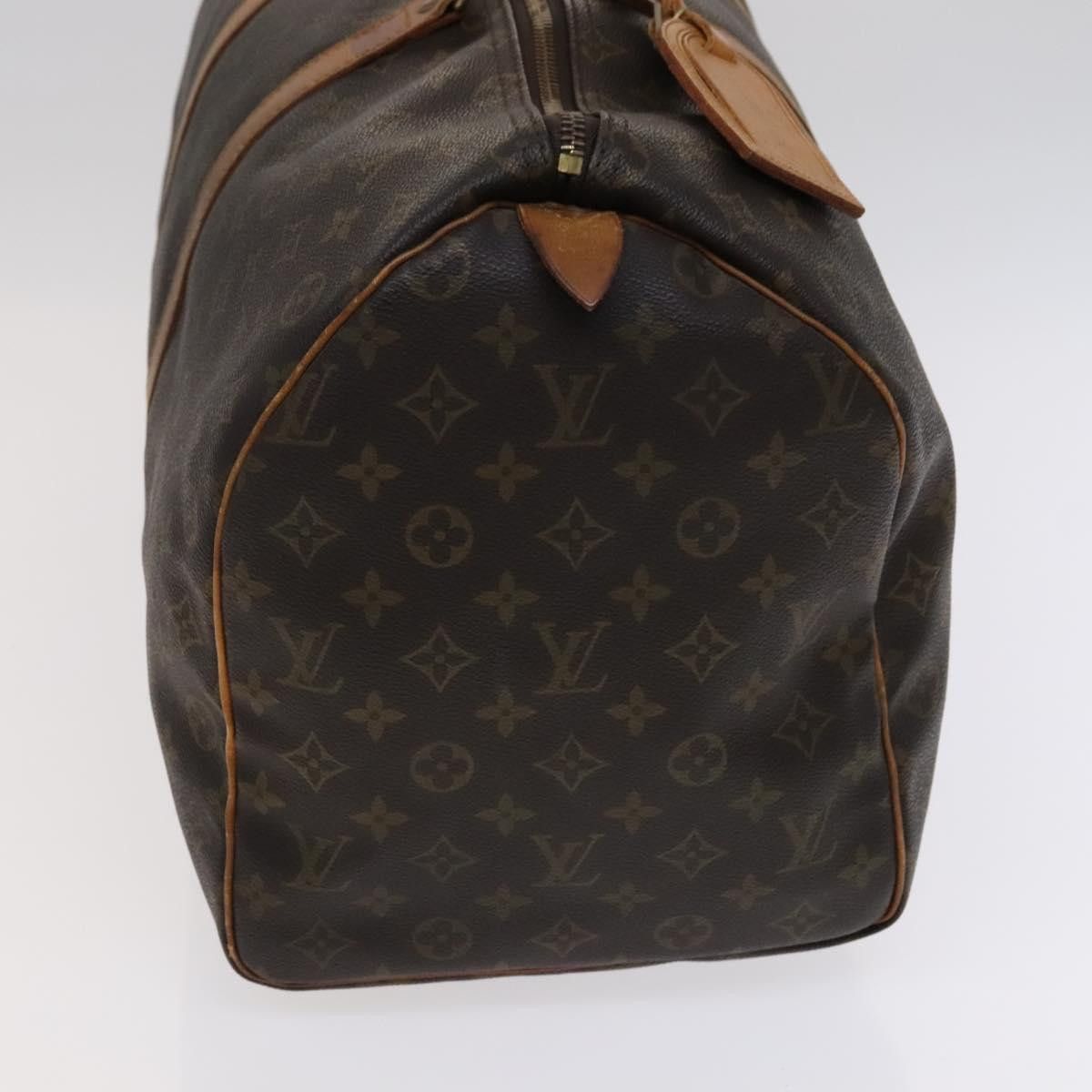 Louis Vuitton Keepall 50 Brown Canvas Travel Bag (Pre-Owned) Size ONE SIZE - 4 Thumbnail