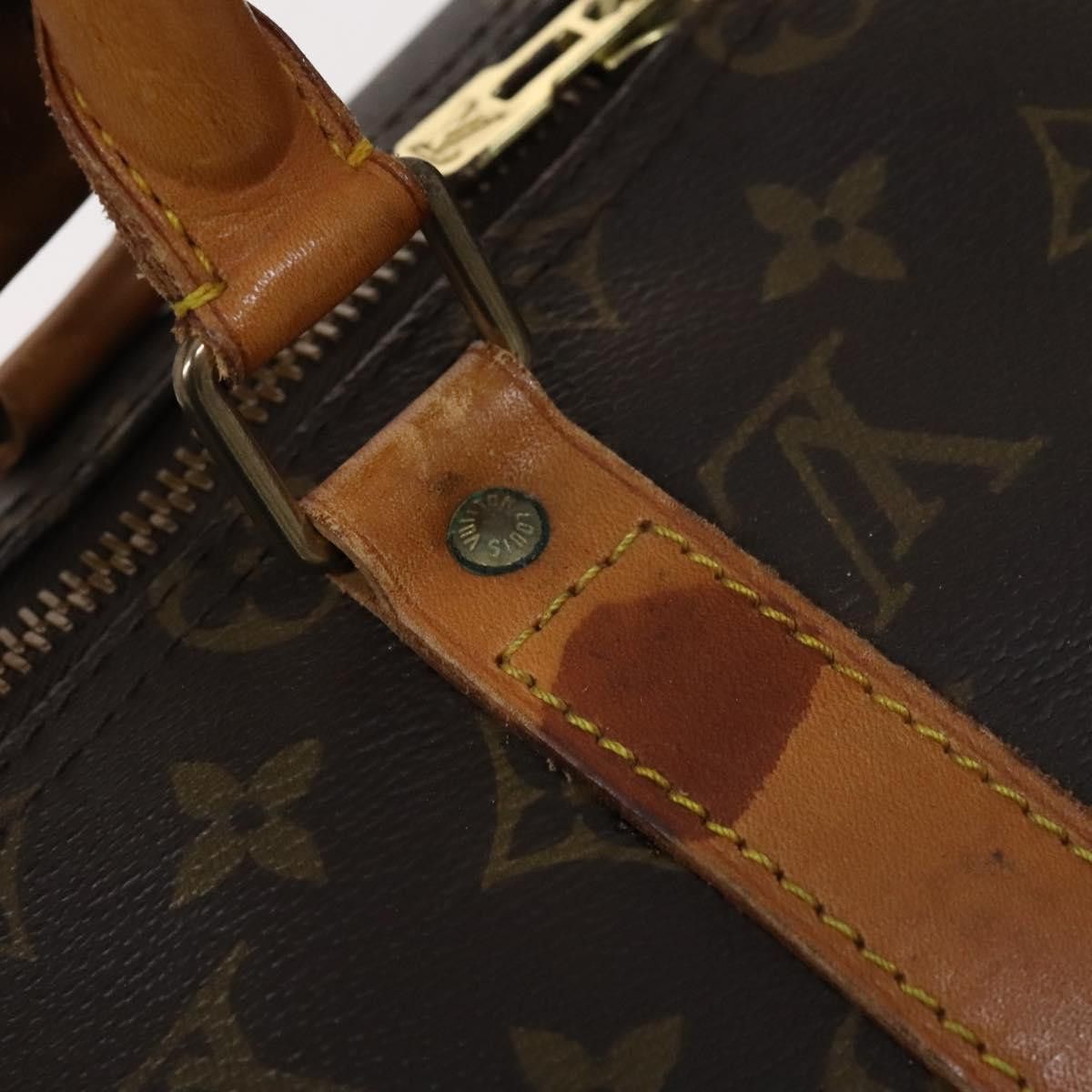 Louis Vuitton Keepall 50 Brown Canvas Travel Bag (Pre-Owned) Size ONE SIZE - 13 Thumbnail
