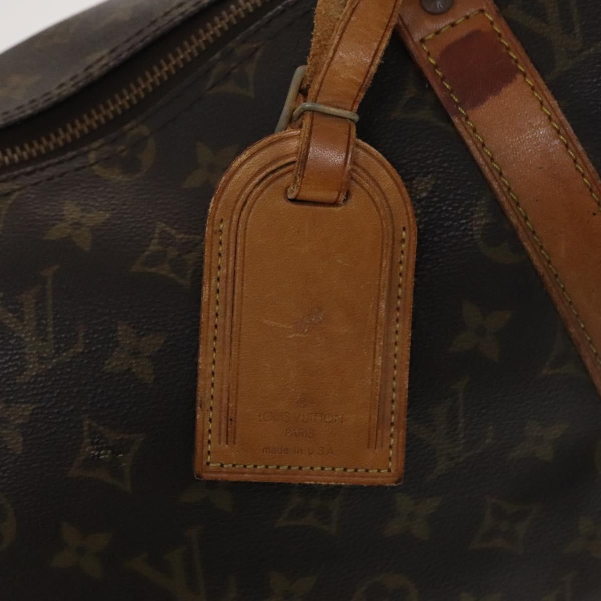 Louis Vuitton Keepall 50 Brown Canvas Travel Bag (Pre-Owned) Size ONE SIZE - 17 Thumbnail