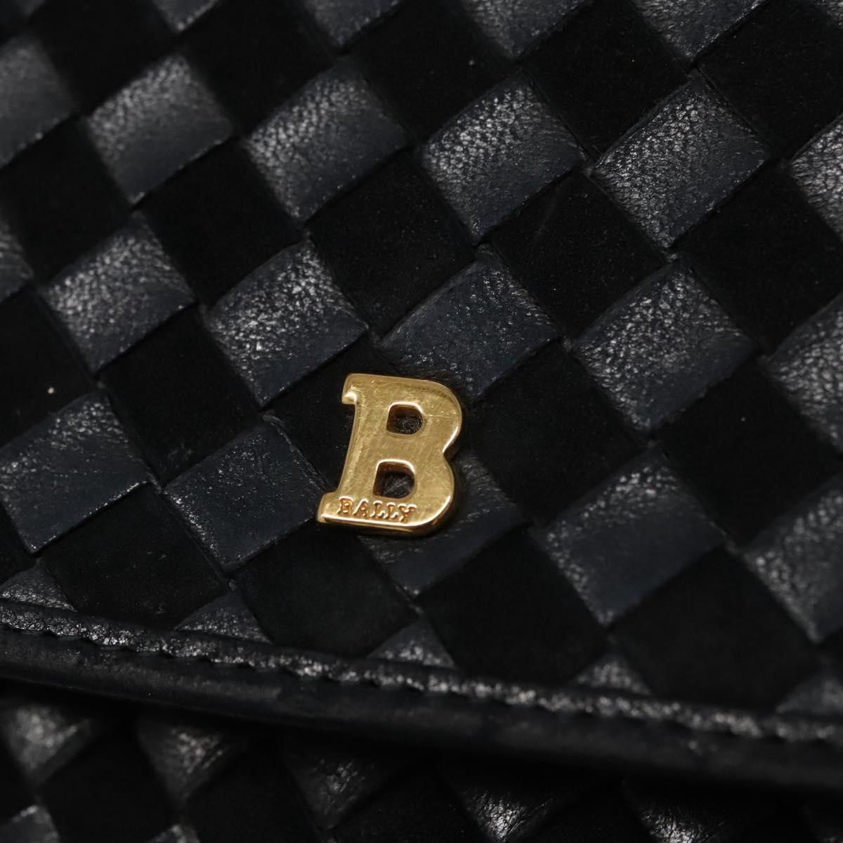 Bally Black Leather Handbag (Pre-Owned) Size ONE SIZE - 7 Thumbnail