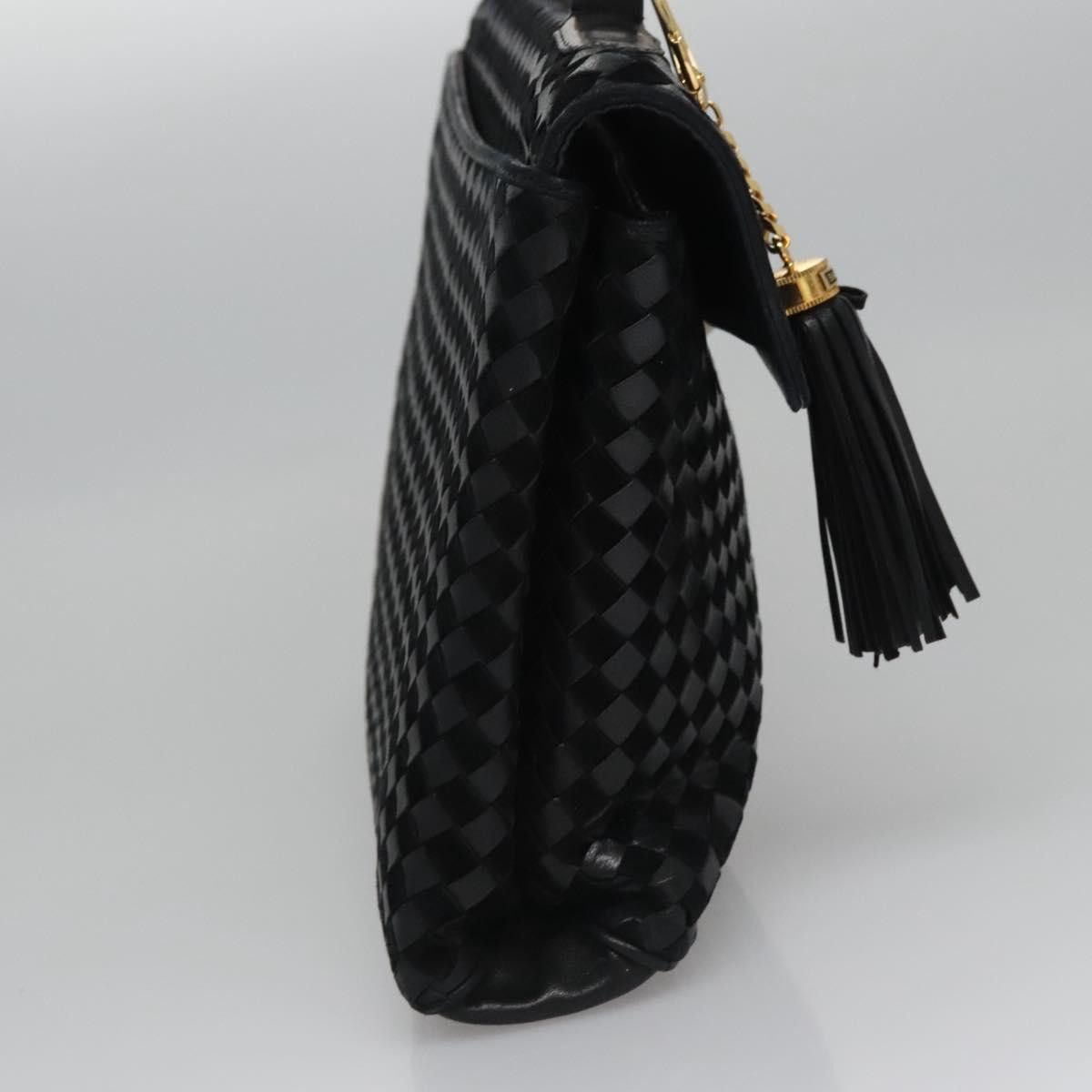 Bally Black Leather Handbag (Pre-Owned) Size ONE SIZE - 15 Thumbnail