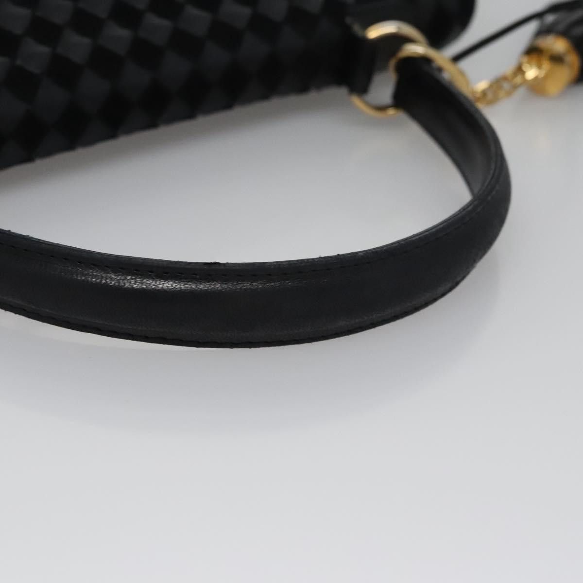 Bally Black Leather Handbag (Pre-Owned) Size ONE SIZE - 4 Thumbnail