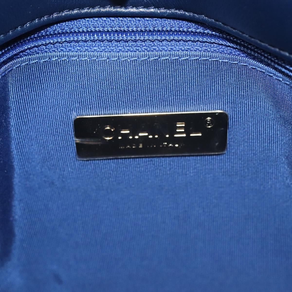 Chanel 19 Blue Wool Shoulder Bag (Pre-Owned) Size ONE SIZE - 9 Thumbnail