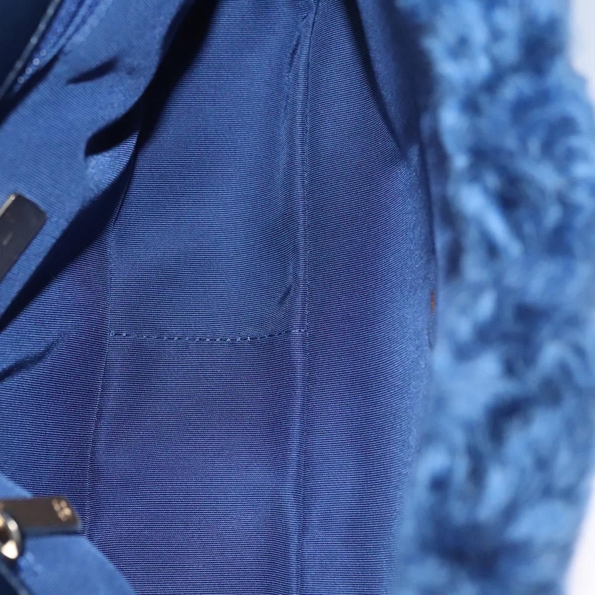 Chanel 19 Blue Wool Shoulder Bag (Pre-Owned) Size ONE SIZE - 8 Thumbnail