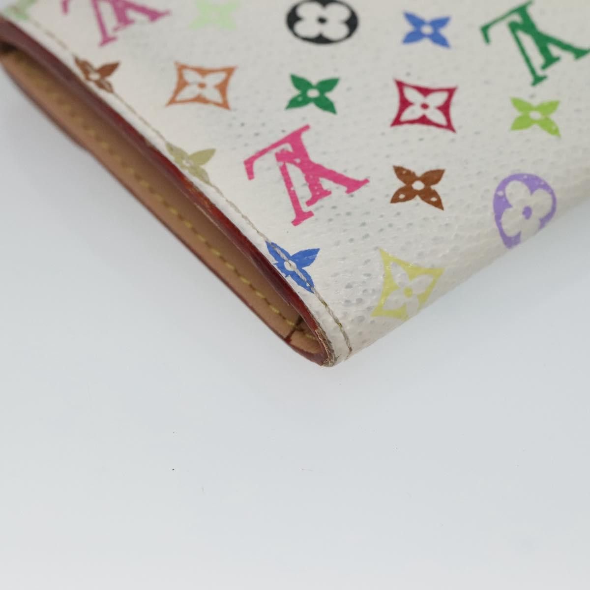 Louis Vuitton Enveloppe Carte De Visite White Canvas Wallet (Pre-Owned) Size ONE SIZE - 10 Thumbnail