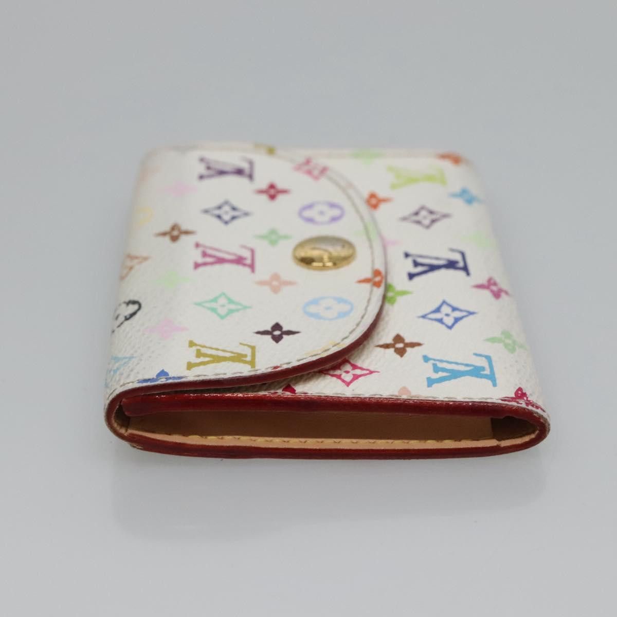 Louis Vuitton Enveloppe Carte De Visite White Canvas Wallet (Pre-Owned) Size ONE SIZE - 4 Thumbnail