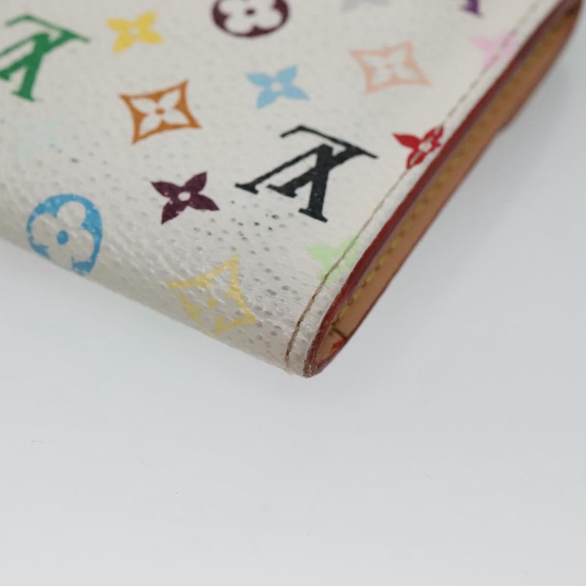 Louis Vuitton Enveloppe Carte De Visite White Canvas Wallet (Pre-Owned) Size ONE SIZE - 9 Thumbnail