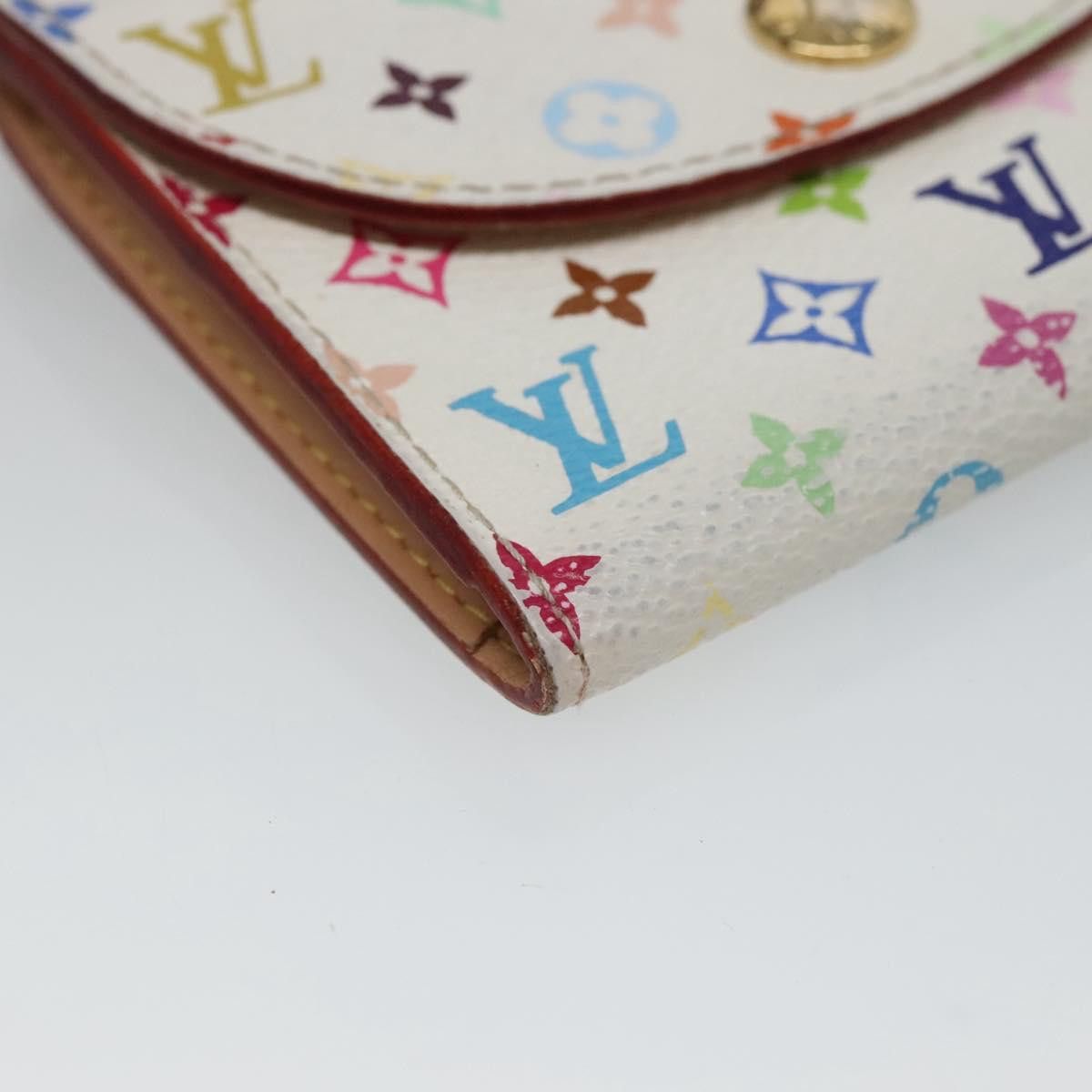 Louis Vuitton Enveloppe Carte De Visite White Canvas Wallet (Pre-Owned) Size ONE SIZE - 8 Thumbnail
