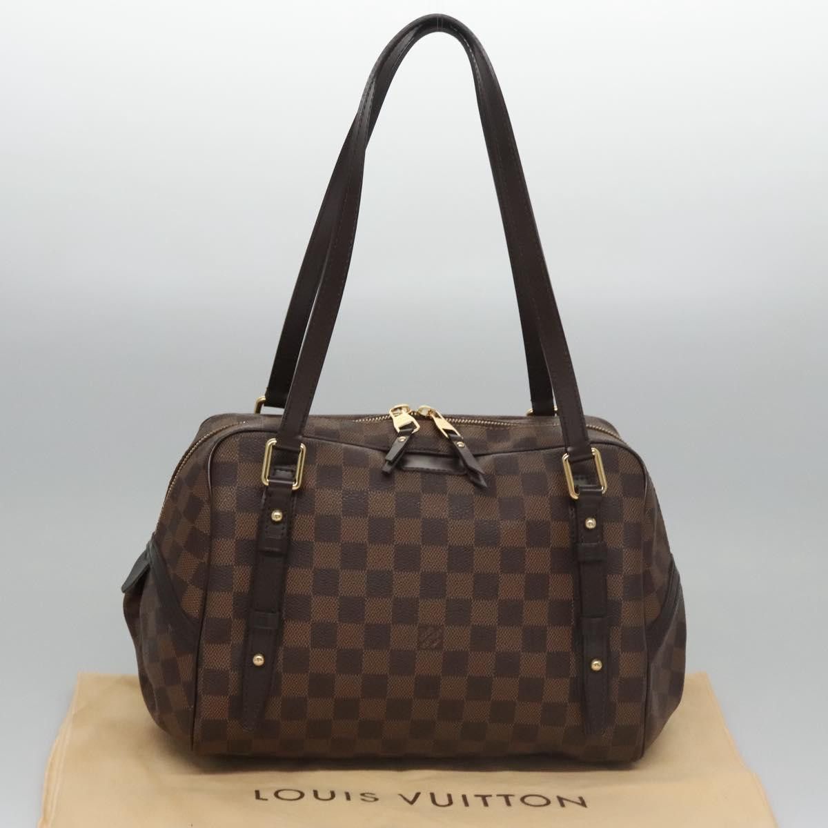 Louis Vuitton Rivington Brown Canvas Shoulder Bag (Pre-Owned) Size ONE SIZE - 17 Thumbnail