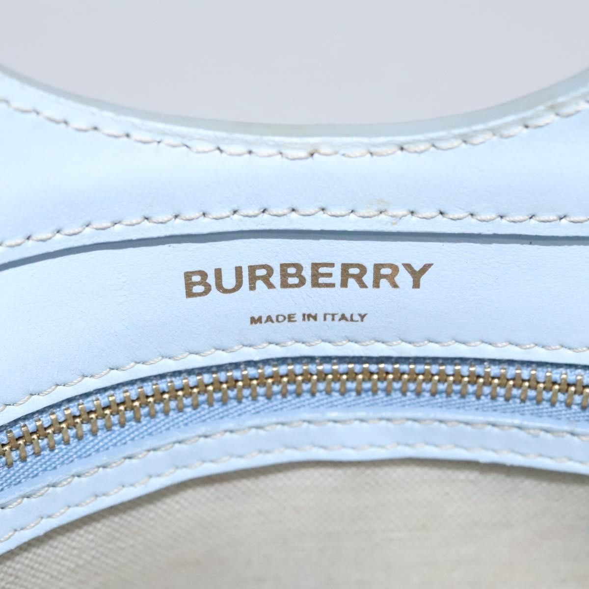 Burberry Horseferry Beige Canvas Handbag (Pre-Owned) Size ONE SIZE - 9 Thumbnail