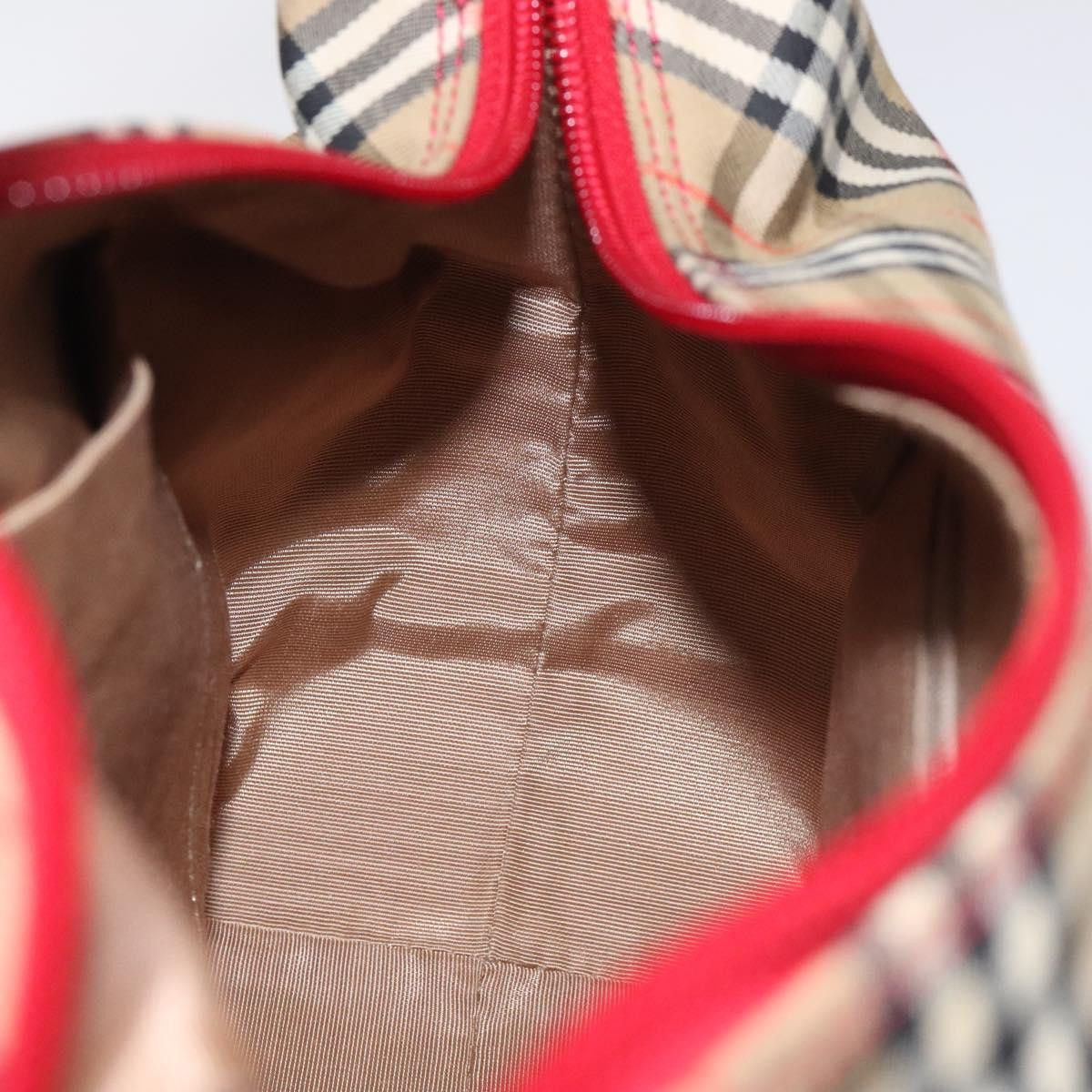 Burberry Nova Check Beige Canvas Shoulder Bag (Pre-Owned) Size ONE SIZE - 18 Thumbnail