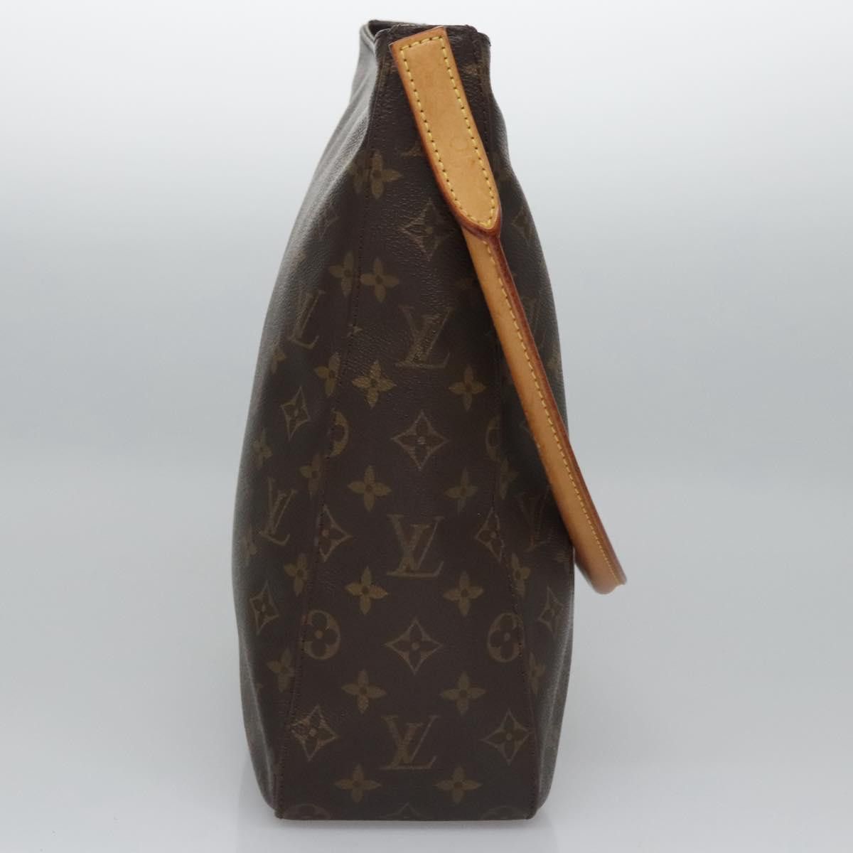 Louis Vuitton Looping Brown Canvas Shoulder Bag (Pre-Owned) Size ONE SIZE - 4 Thumbnail