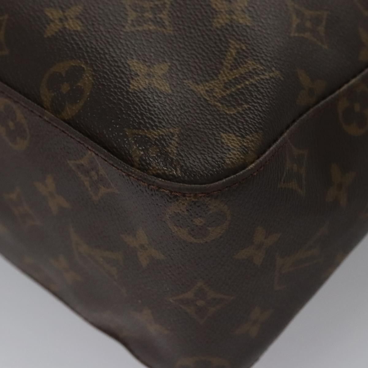 Louis Vuitton Looping Brown Canvas Shoulder Bag (Pre-Owned) Size ONE SIZE - 9 Thumbnail