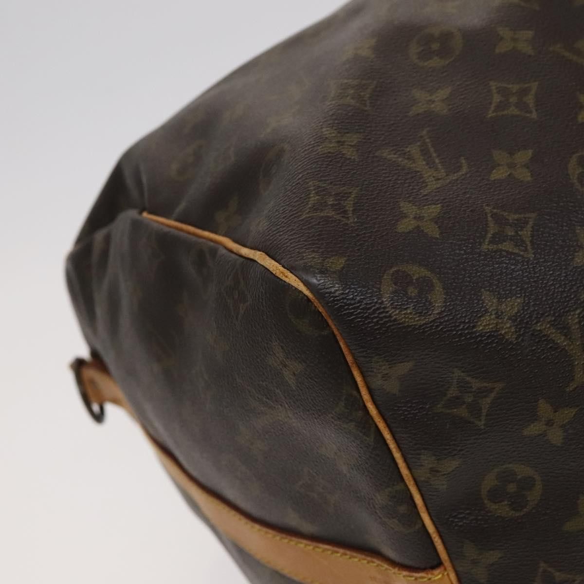Louis Vuitton Keepall 60 Brown Canvas Travel Bag (Pre-Owned) Size ONE SIZE - 9 Thumbnail
