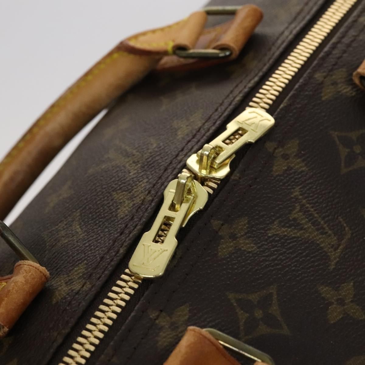 Louis Vuitton Keepall 60 Brown Canvas Travel Bag (Pre-Owned) Size ONE SIZE - 10 Thumbnail