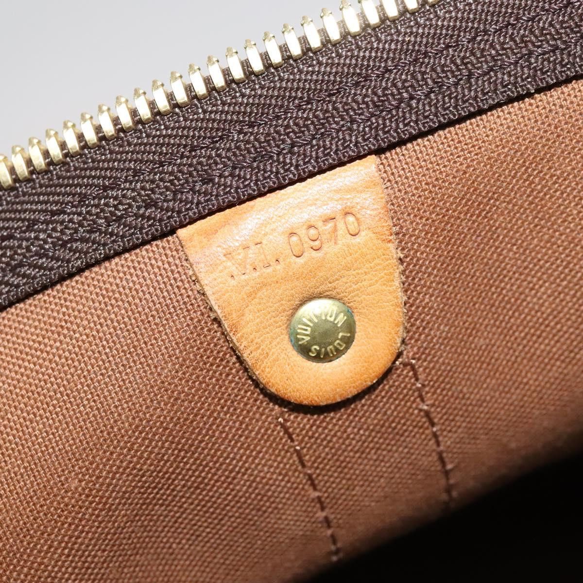 Louis Vuitton Keepall 60 Brown Canvas Travel Bag (Pre-Owned) Size ONE SIZE - 14 Thumbnail