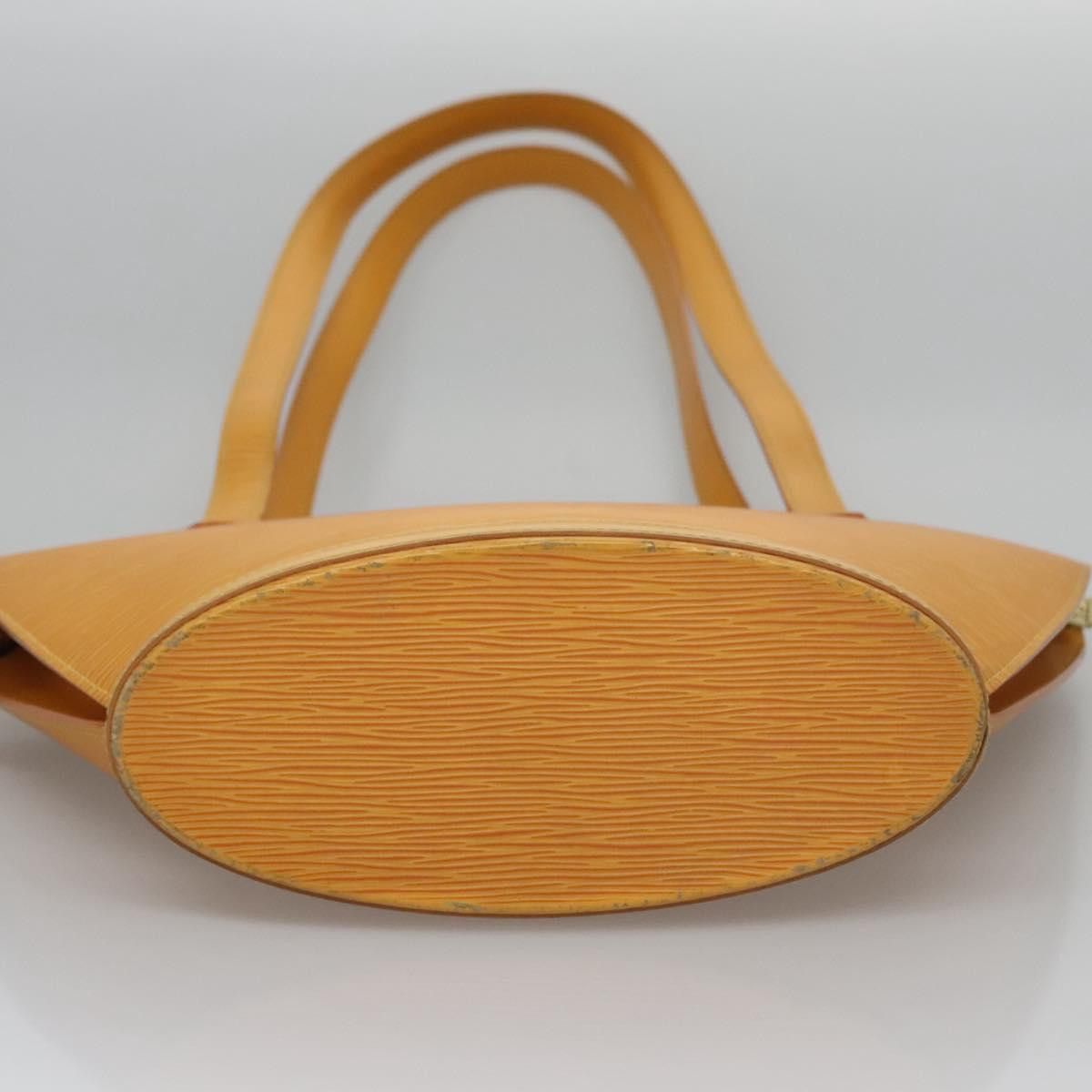 Louis Vuitton Saint Jacques Yellow Leather Shoulder Bag (Pre-Owned) Size ONE SIZE - 19 Thumbnail