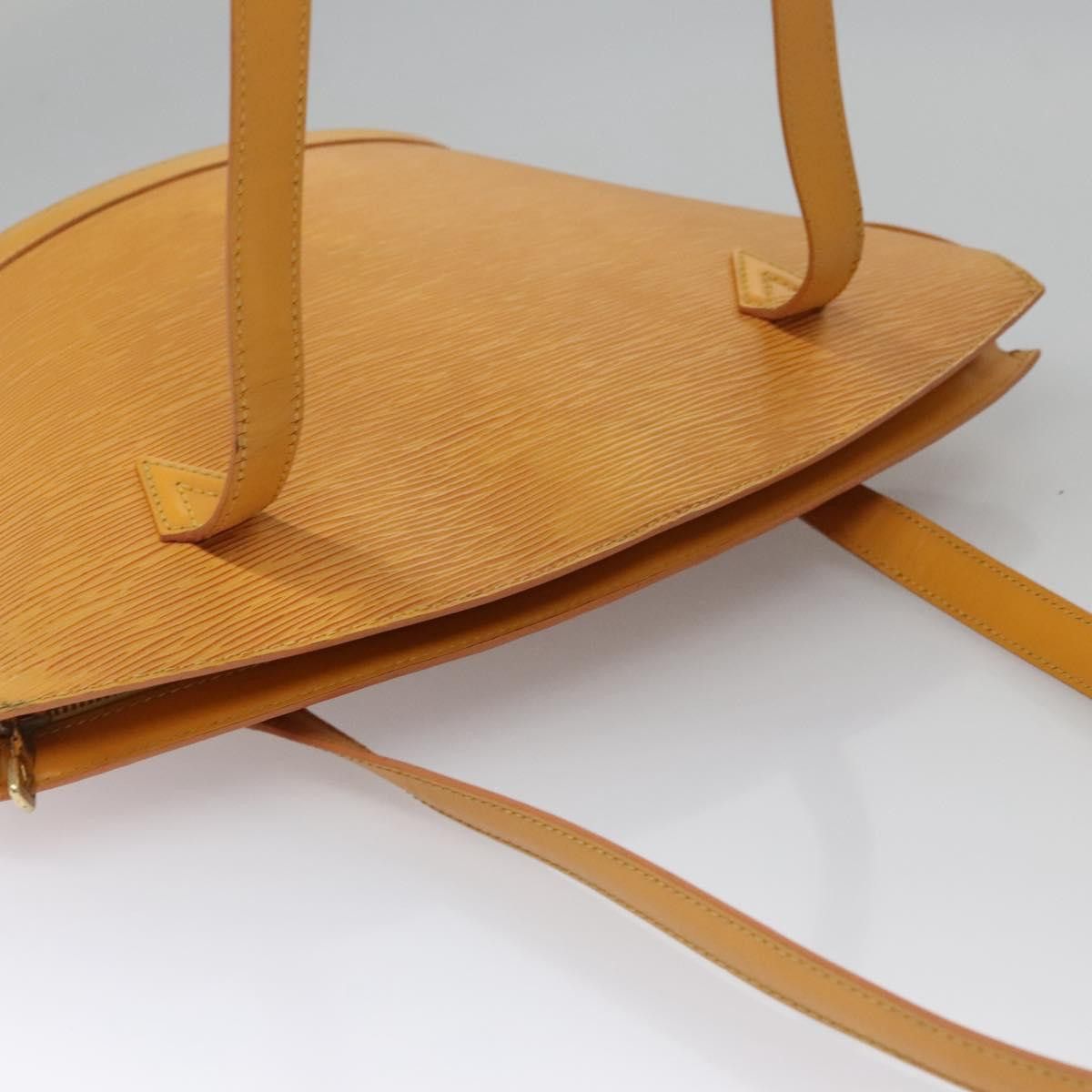 Louis Vuitton Saint Jacques Yellow Leather Shoulder Bag (Pre-Owned) Size ONE SIZE - 5 Thumbnail