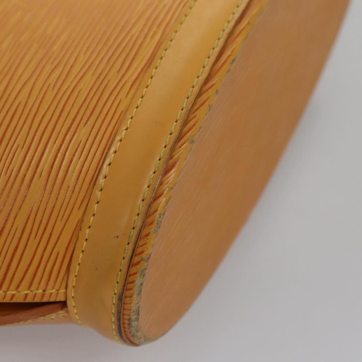 Louis Vuitton Saint Jacques Yellow Leather Shoulder Bag (Pre-Owned) Size ONE SIZE - 6 Thumbnail
