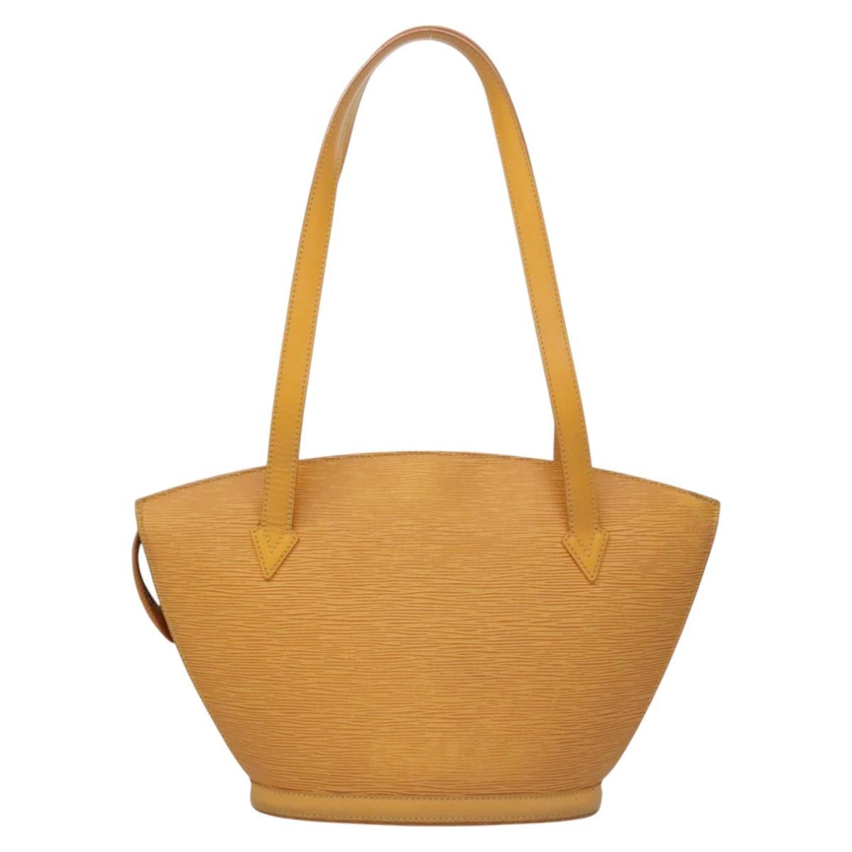 Louis Vuitton Saint Jacques Yellow Leather Shoulder Bag (Pre-Owned) Size ONE SIZE - 2 Thumbnail