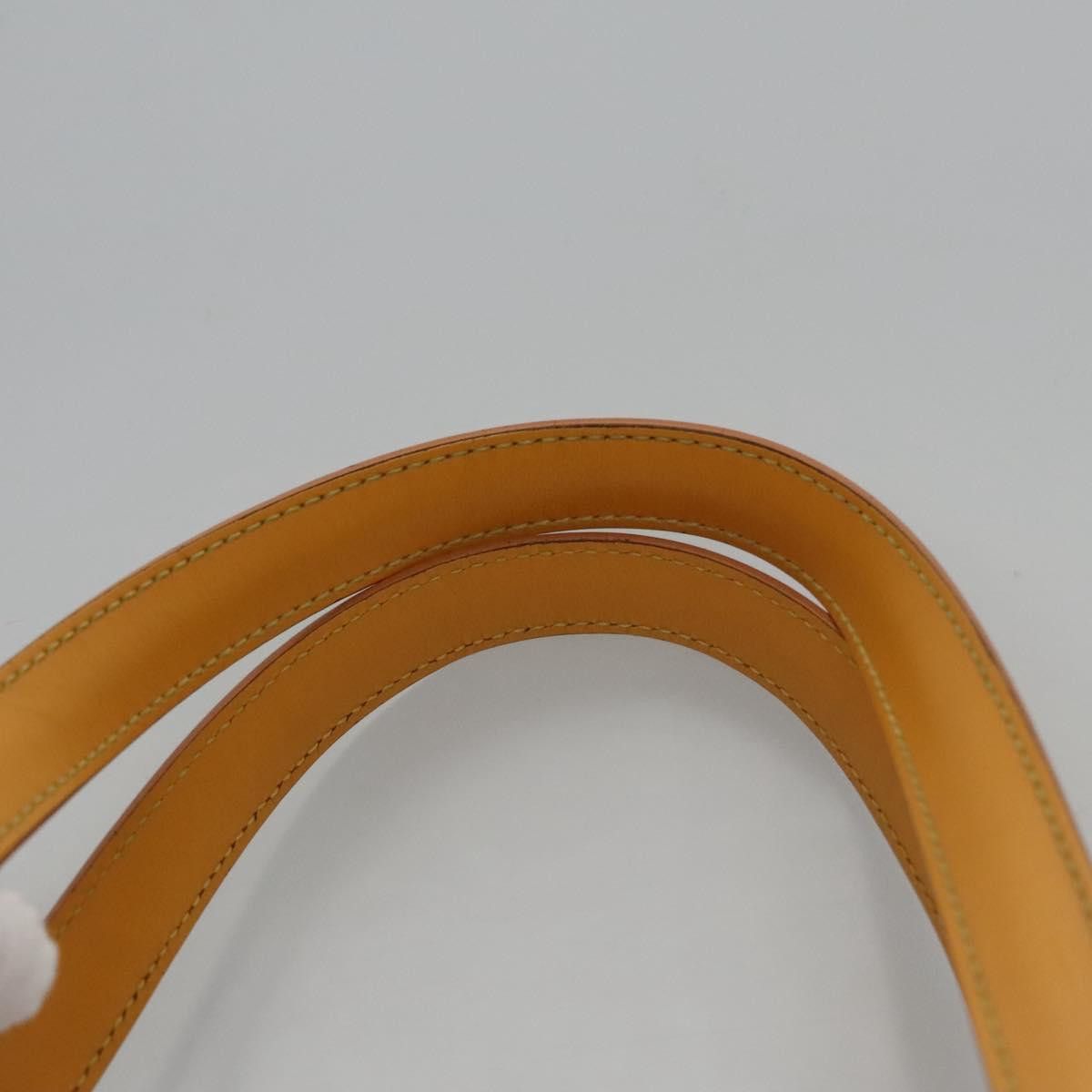 Louis Vuitton Saint Jacques Yellow Leather Shoulder Bag (Pre-Owned) Size ONE SIZE - 11 Thumbnail