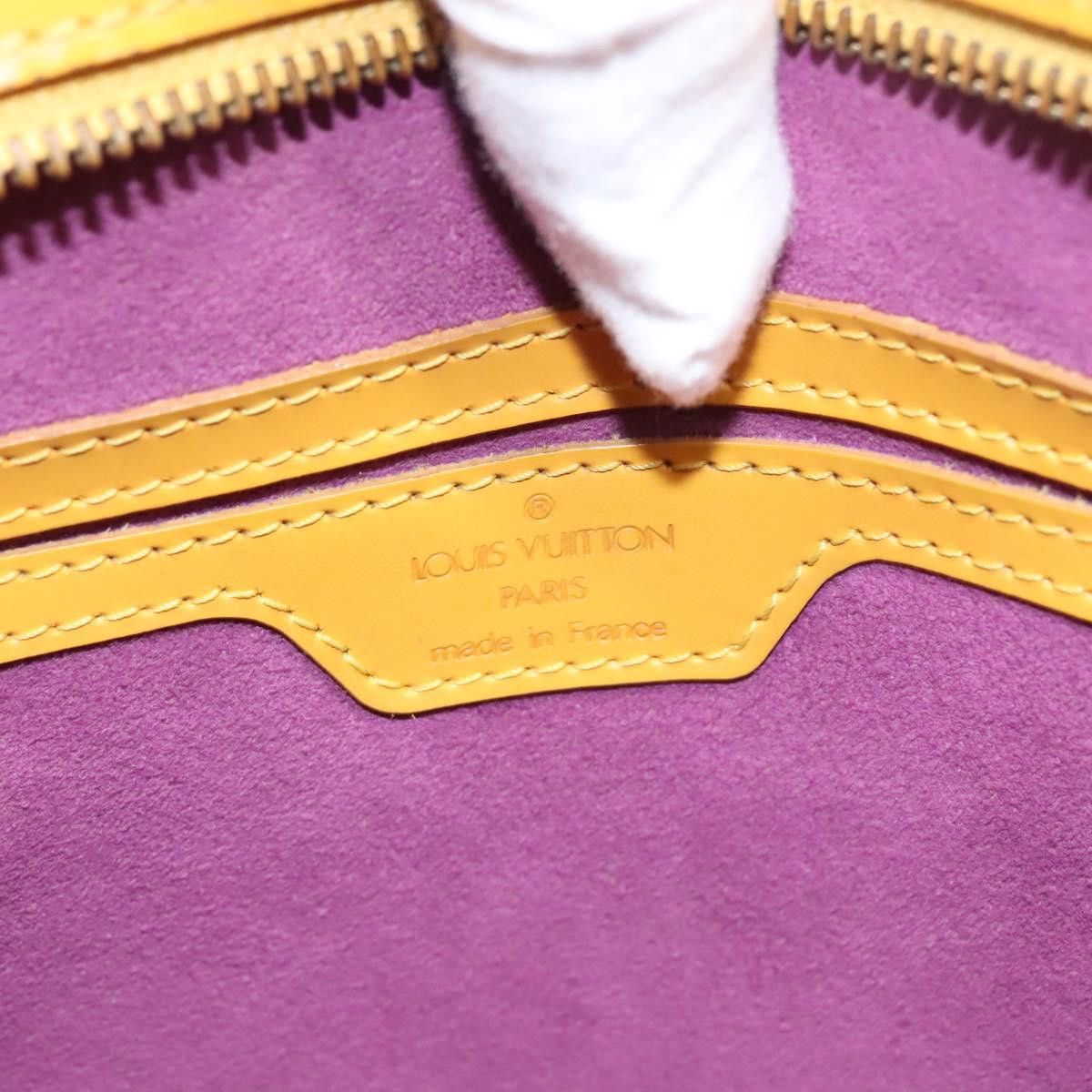 Louis Vuitton Saint Jacques Yellow Leather Shoulder Bag (Pre-Owned) Size ONE SIZE - 16 Thumbnail