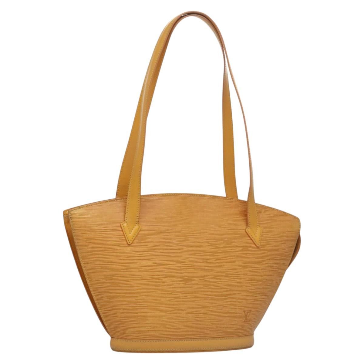 Louis Vuitton Saint Jacques Yellow Leather Shoulder Bag (Pre-Owned) Size ONE SIZE - 18 Thumbnail