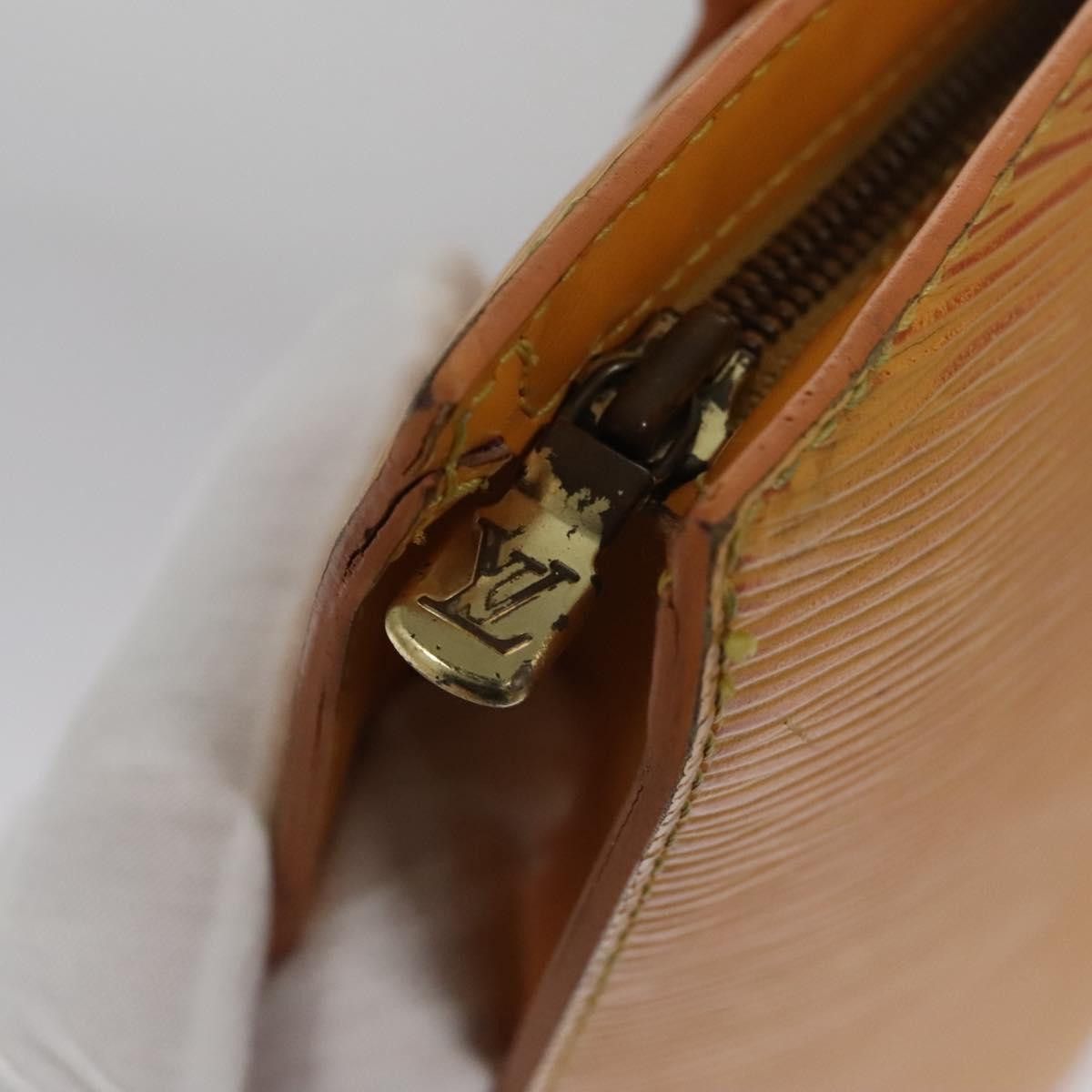 Louis Vuitton Saint Jacques Yellow Leather Shoulder Bag (Pre-Owned) Size ONE SIZE - 12 Thumbnail