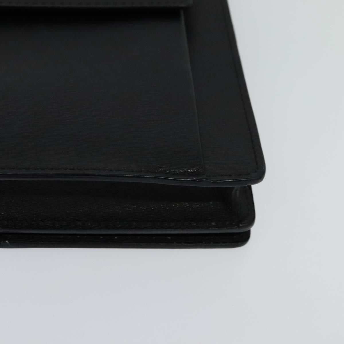 Versace Black Leather Clutch Bag (Pre-Owned) Size ONE SIZE - 18 Thumbnail