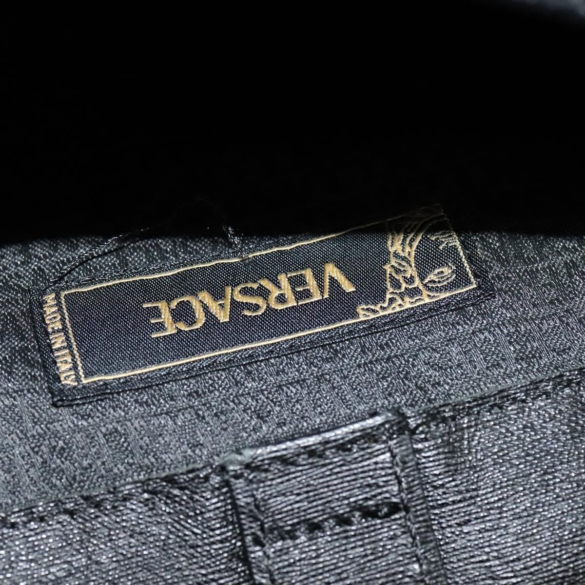 Versace Black Leather Clutch Bag (Pre-Owned) Size ONE SIZE - 11 Thumbnail