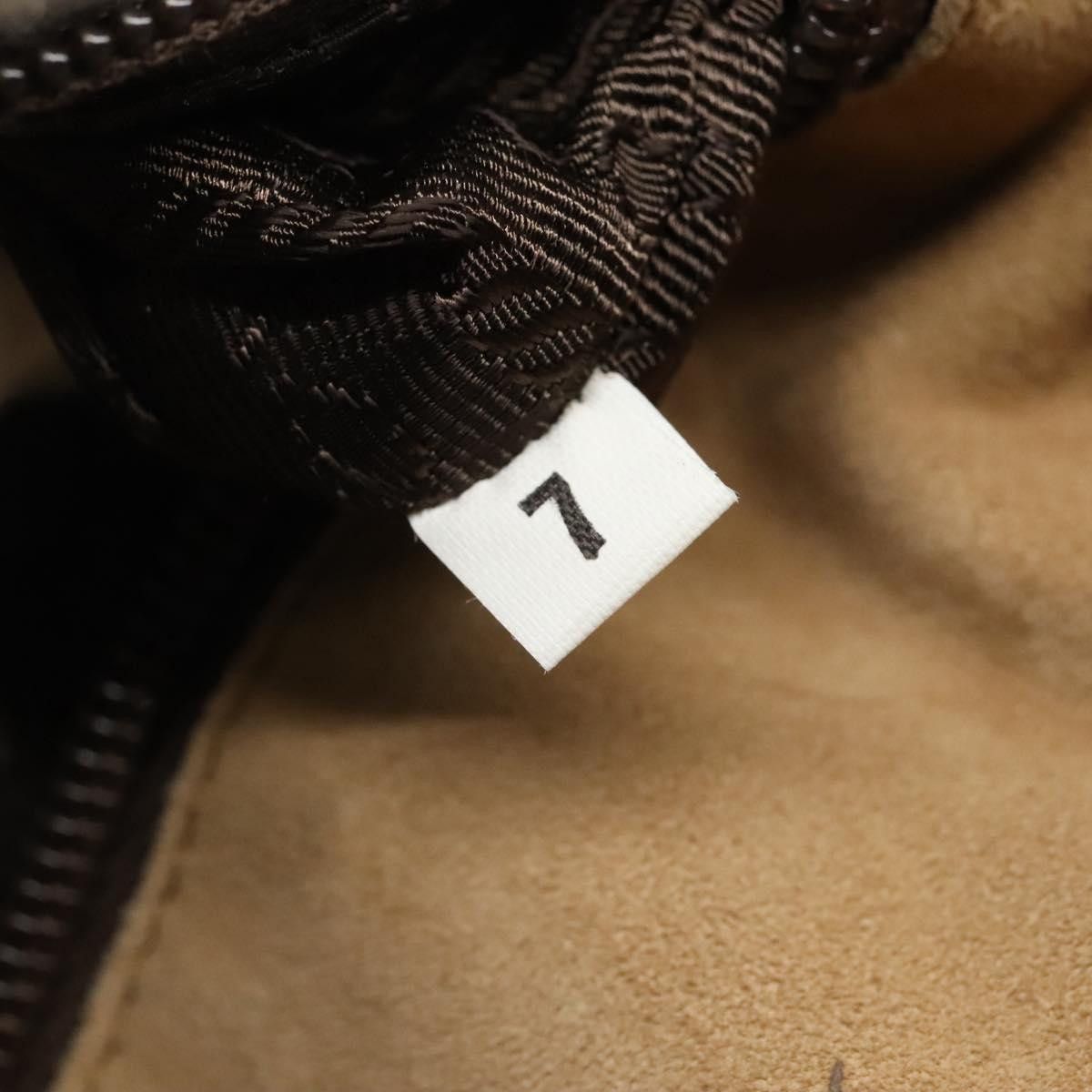 Prada Beige Suede Shoulder Bag (Pre-Owned) Size ONE SIZE - 16 Thumbnail