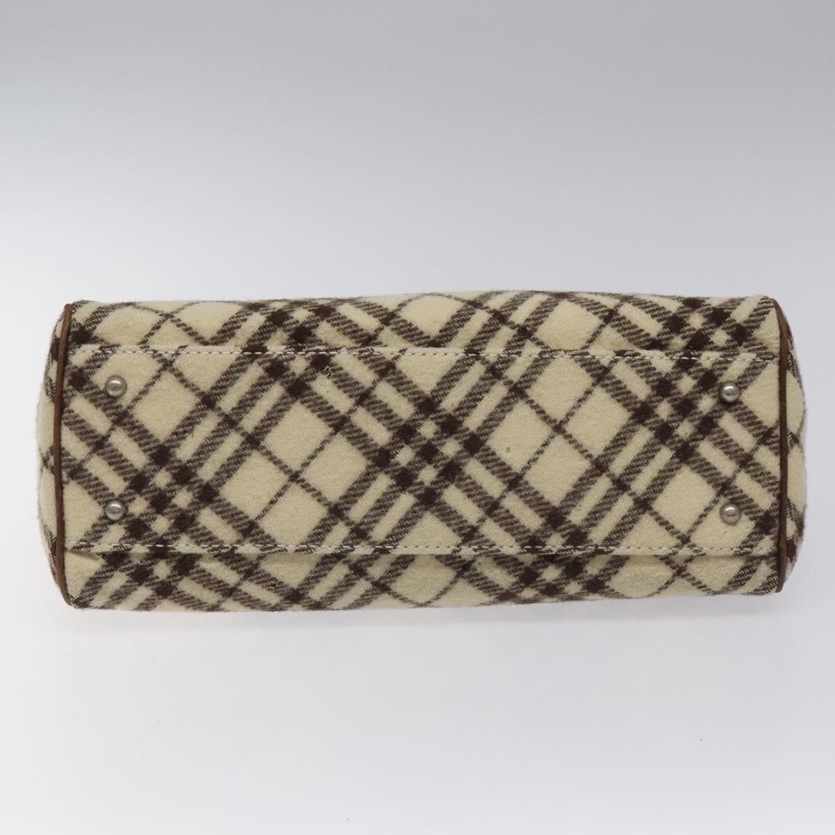 Burberry Nova Check Black Wool Handbag (Pre-Owned) Size ONE SIZE - 14 Thumbnail