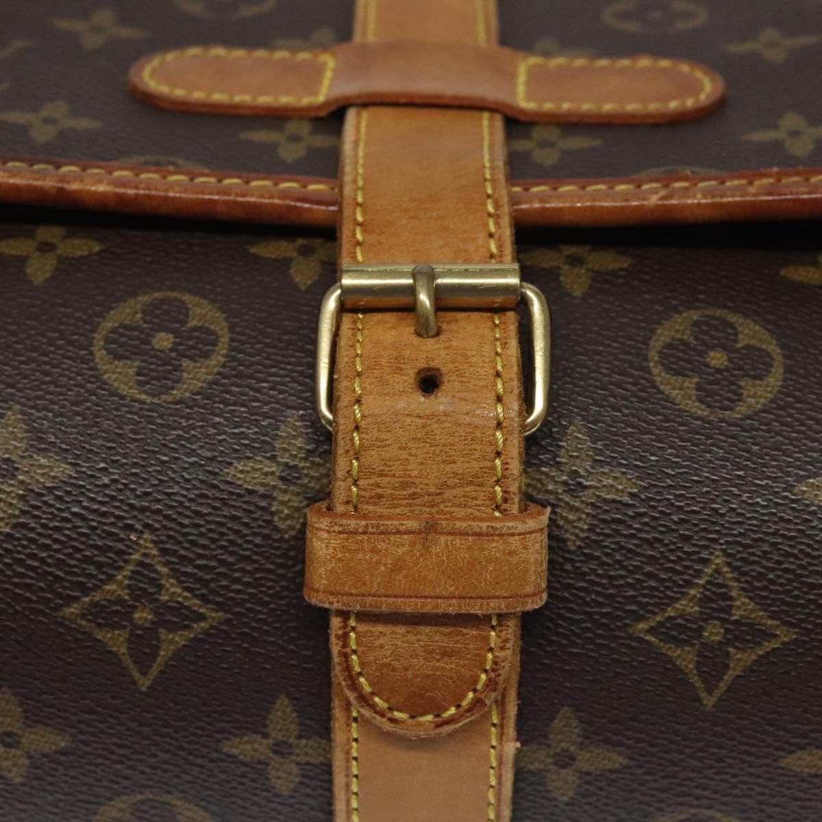 Louis Vuitton Marne Brown Canvas Shoulder Bag (Pre-Owned) Size ONE SIZE - 14 Thumbnail