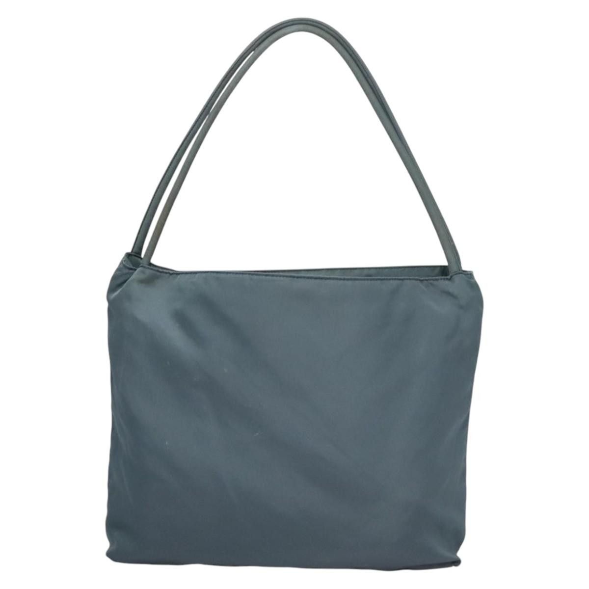 Prada Tessuto Blue Synthetic Tote Bag (Pre-Owned) Size ONE SIZE - 2 Thumbnail