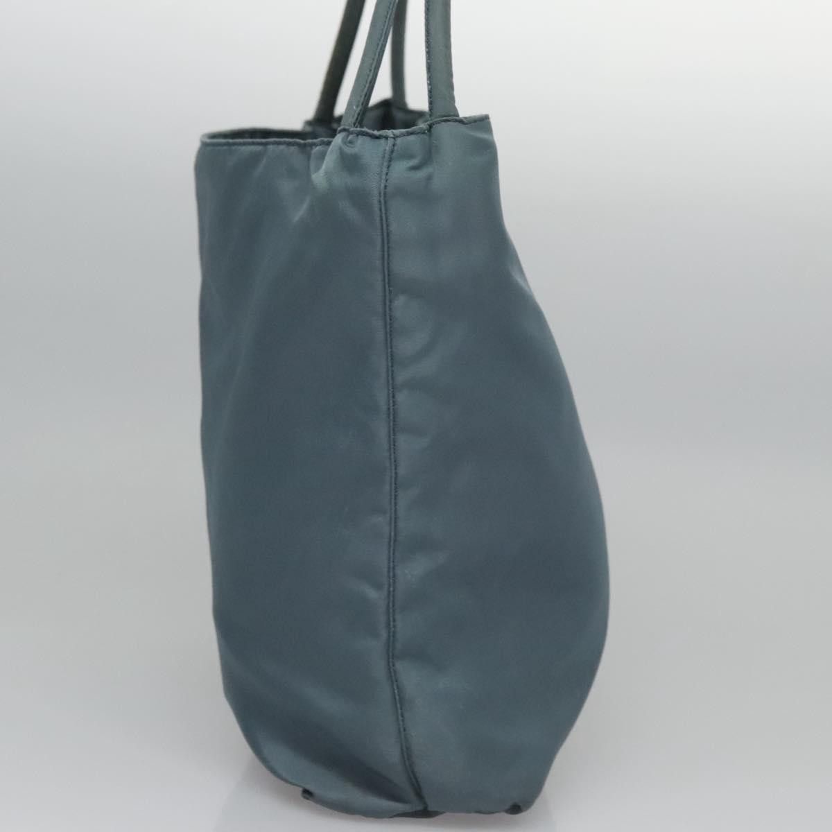 Prada Tessuto Blue Synthetic Tote Bag (Pre-Owned) Size ONE SIZE - 4 Thumbnail