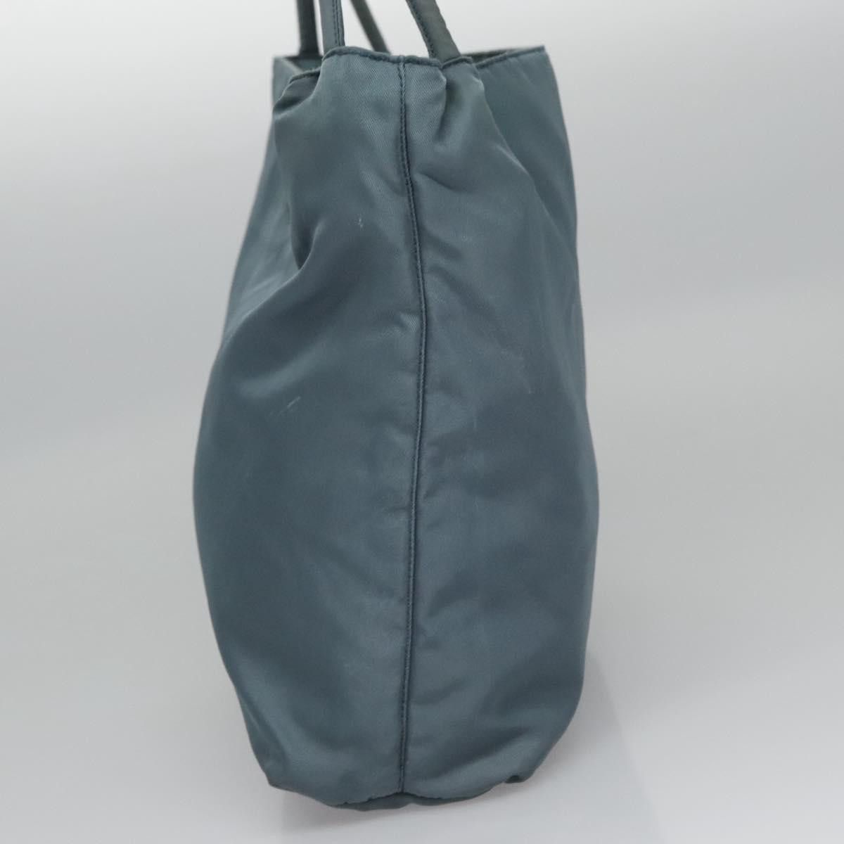 Prada Tessuto Blue Synthetic Tote Bag (Pre-Owned) Size ONE SIZE - 3 Thumbnail