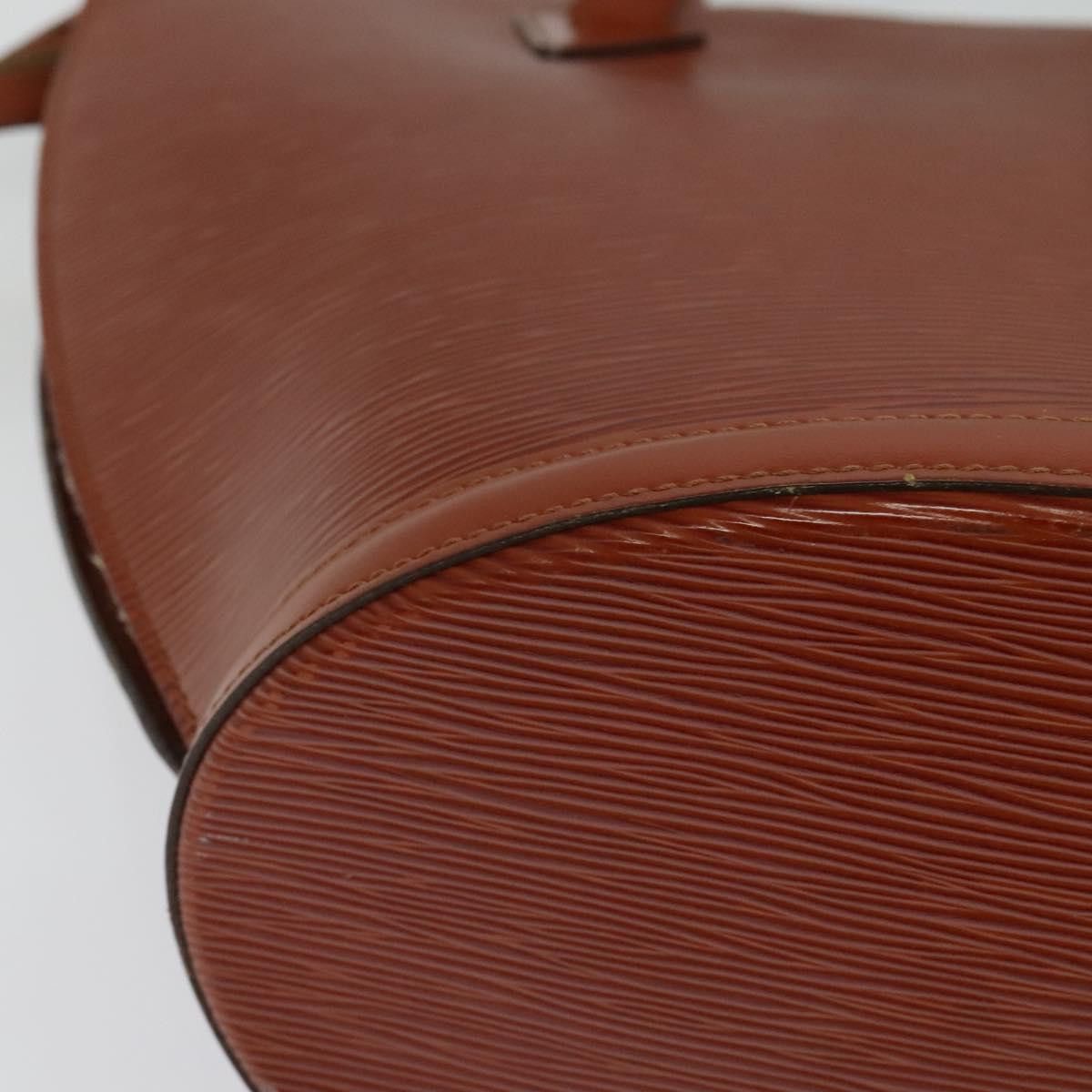 Louis Vuitton Saint Jacques Brown Leather Shoulder Bag (Pre-Owned) Size ONE SIZE - 11 Thumbnail