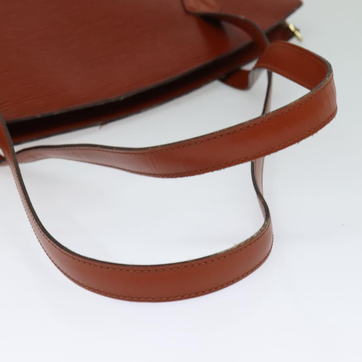 Louis Vuitton Saint Jacques Brown Leather Shoulder Bag (Pre-Owned) Size ONE SIZE - 6 Thumbnail