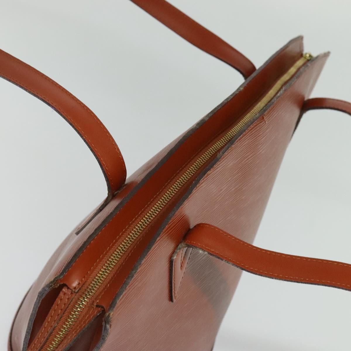 Louis Vuitton Saint Jacques Brown Leather Shoulder Bag (Pre-Owned) Size ONE SIZE - 5 Thumbnail
