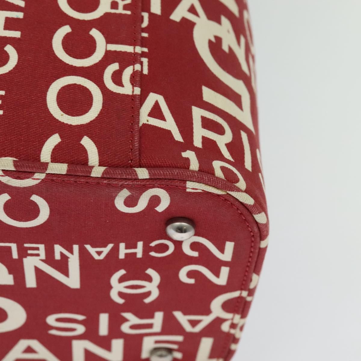 Chanel Red Canvas Clutch Bag (Pre-Owned) Size ONE SIZE - 20 Thumbnail