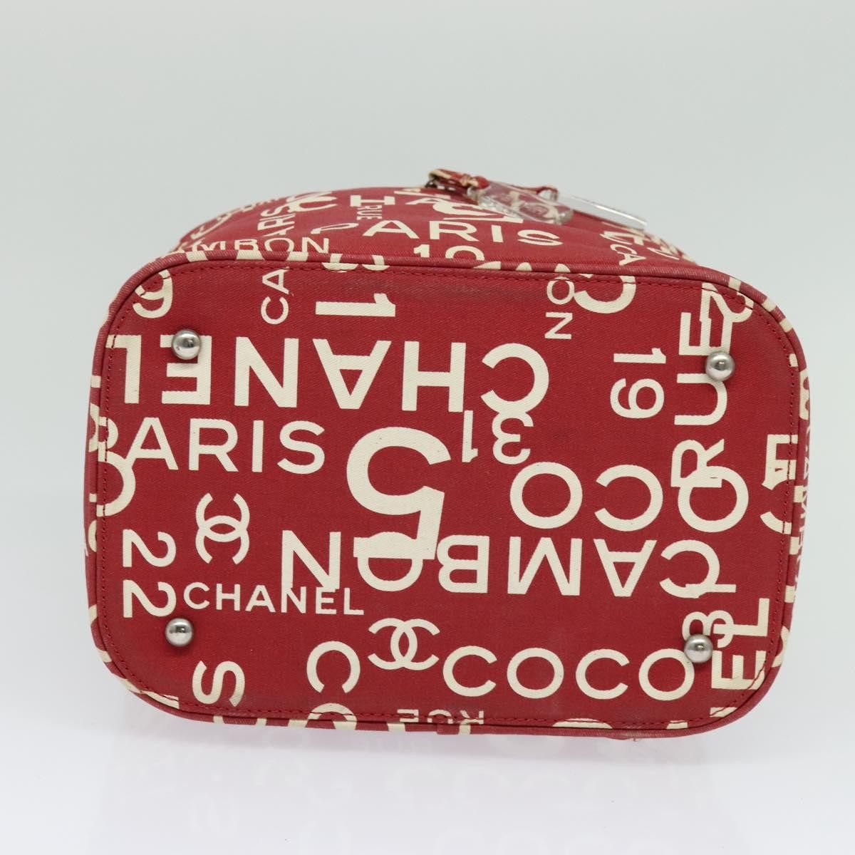 Chanel Red Canvas Clutch Bag (Pre-Owned) Size ONE SIZE - 5 Thumbnail